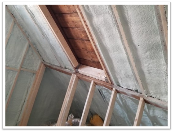 roof spray foam insulation