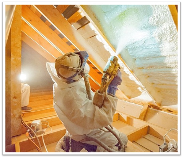 attic spray foam insulation