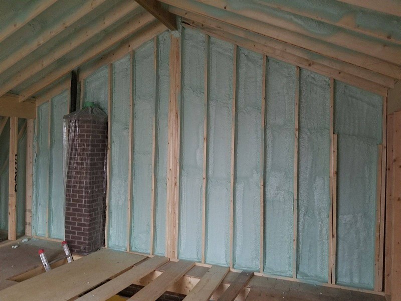 Spray Foam Insulation Attic | Residential Projects