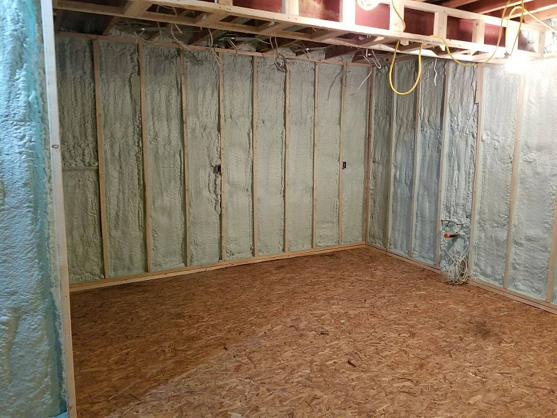 Basement Insulation | Residential Projects