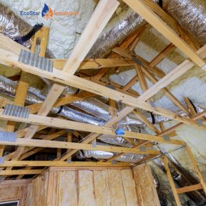 attic spray foam insulation