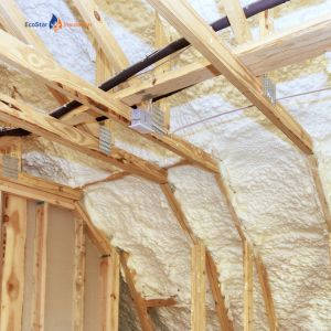 spray foam insulation installation